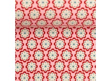 Baumwolle - Julia Blumen rosa